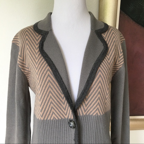 Saks Fifth Avenue Wool Cardigan Sweater size S - Picture 2 of 7